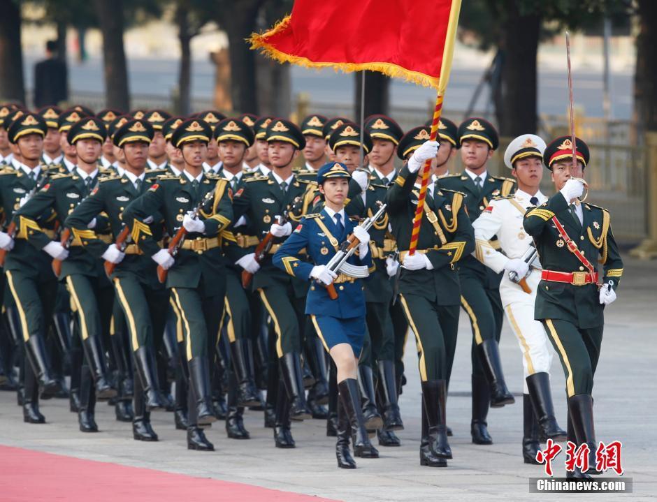 三軍儀仗隊高清大圖，展現(xiàn)榮耀與威嚴(yán)的壯麗畫卷，三軍儀仗隊壯麗畫卷，榮耀與威嚴(yán)的高清展示