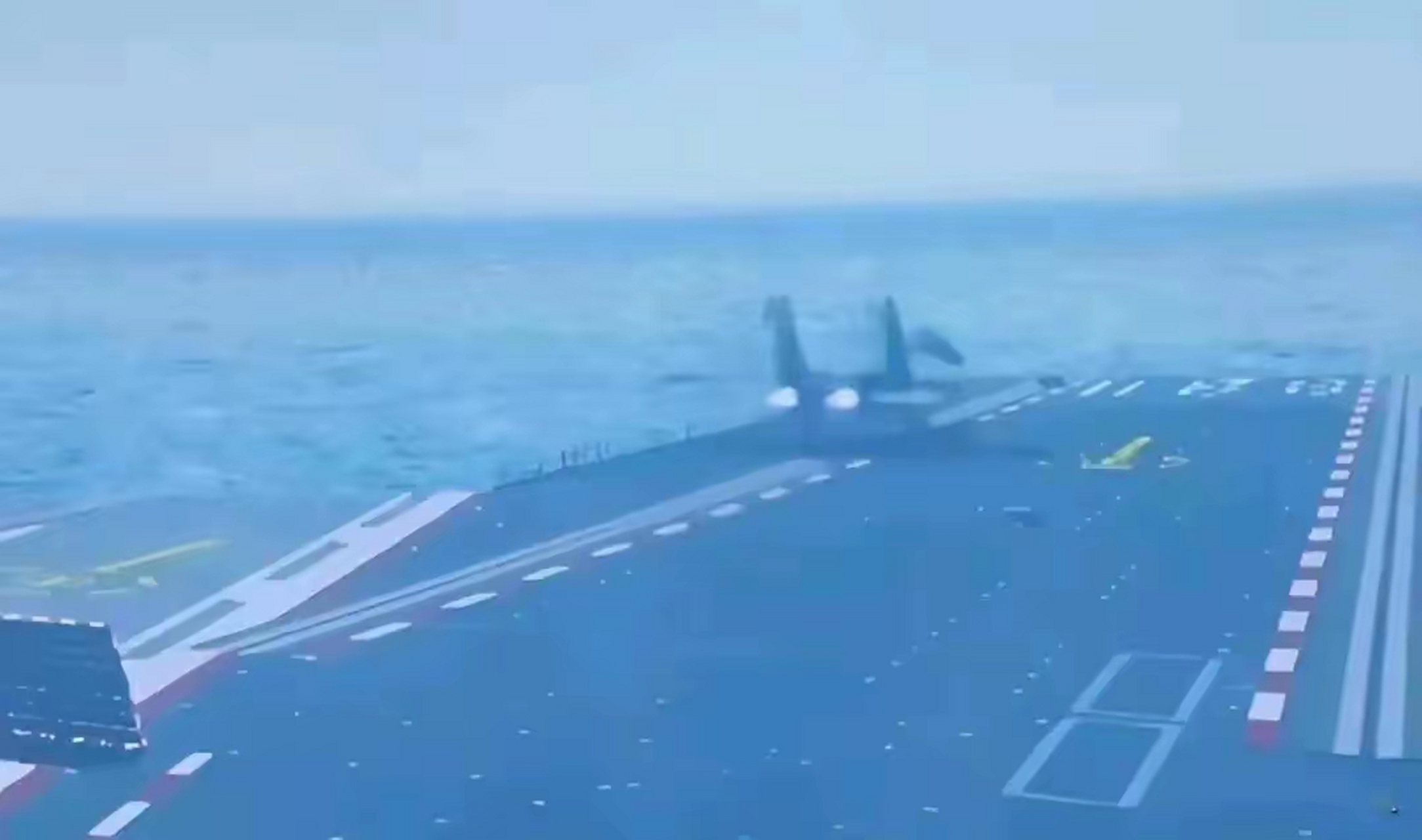 福建艦首次彈射殲-15，揭示中國(guó)海軍邁向新時(shí)代的里程碑事件，福建艦首次彈射殲-15，中國(guó)海軍新時(shí)代的里程碑事件