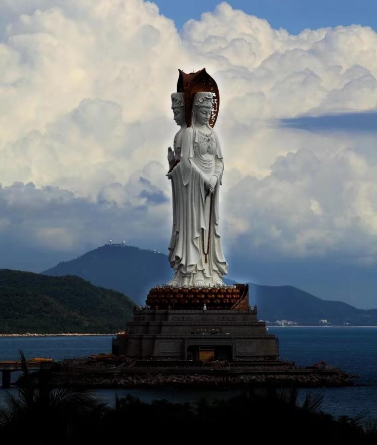 南海觀音，神秘與莊嚴的海洋圣地，南海觀音，神秘莊嚴的海洋圣地
