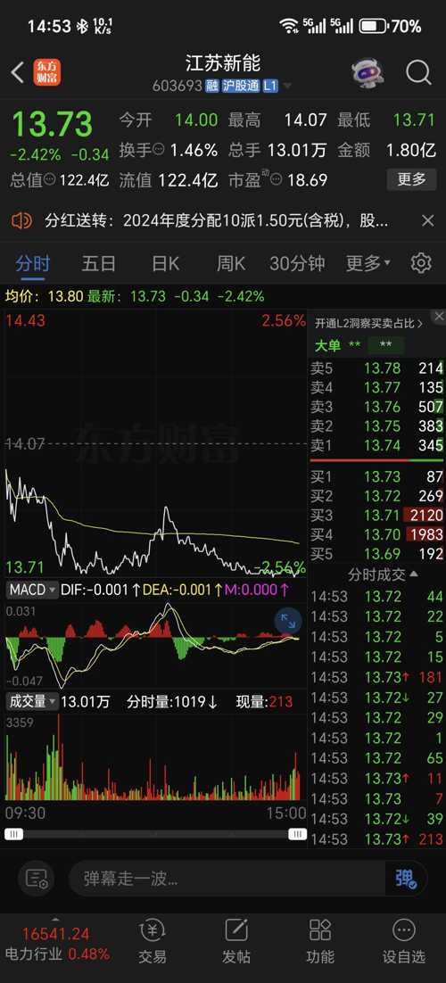 江蘇新能股票，投資潛力與市場前景分析，江蘇新能股票投資潛力與市場前景深度解析